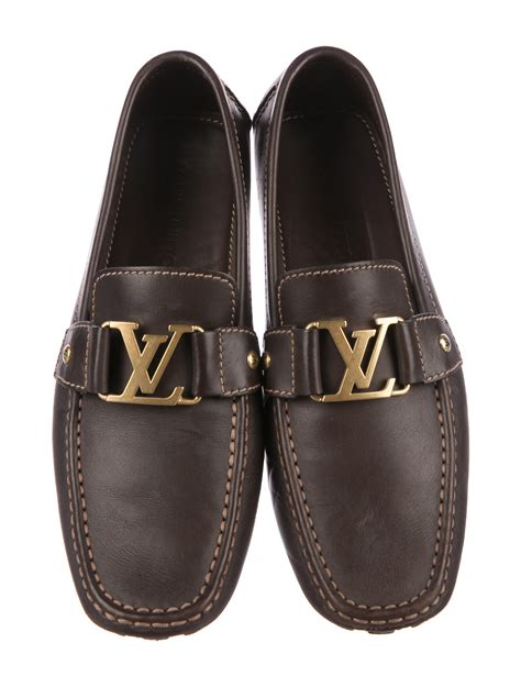 louis vuitton men's leather shoes|Designer Moccasins & Loafers for Men .